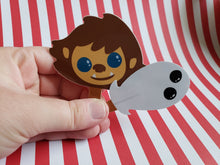 Bigfoot Popsicle Vinyl Sticker