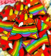 Fry Dragon Pride Flag Enamel Pin