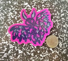 Holographic Mothman Vinyl Sticker