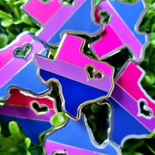 Bi Texas Pride Enamel Pin