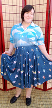 COLLAB: Laughing Bear Midnight Moos Midi Skirt with Pockets