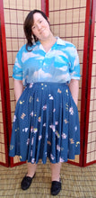 COLLAB: Laughing Bear Midnight Moos Midi Skirt with Pockets