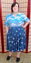 COLLAB: Laughing Bear Midnight Moos Midi Skirt with Pockets