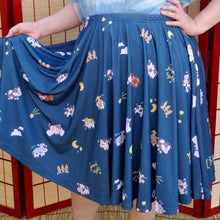 COLLAB: Laughing Bear Midnight Moos Midi Skirt with Pockets