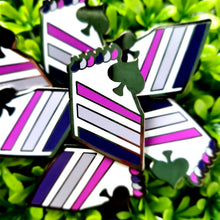 Ace of Cakes Asexual Pride Enamel Pin