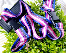 Genderfluid Sparkle Pride Lanyard