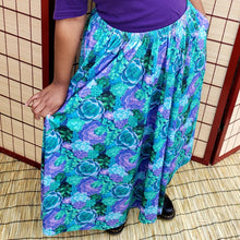 COLLAB: Maya Kern Succulents Maxi Skirt with Pockets
