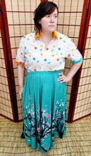 COLLAB: Maya Kern Cherry Tree Maxi Skirt with Pockets