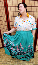 COLLAB: Maya Kern Cherry Tree Maxi Skirt with Pockets