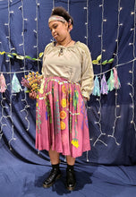 Drying Herbs Midi Skirt With Pockets