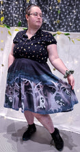 Spooky Forest Midi Skirt with Pockets