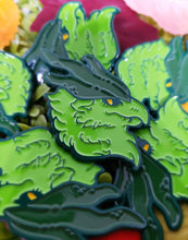 Fluffy Dragon Enamel Pins