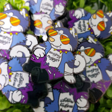 Naughty Nugget Punk Animal Enamel Pin