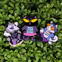 Garbage Goth Punk Animal Enamel Pin