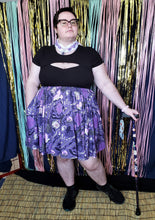 Witchy Workshop Skater Skirt with Pockets