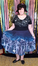 Spooky Forest Midi Skirt with Pockets