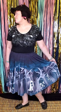 Spooky Forest Midi Skirt with Pockets