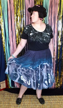Spooky Forest Midi Skirt with Pockets