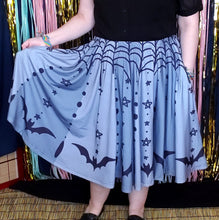 Twinkle Twinkle Little Bat Midi Skirt with Pockets