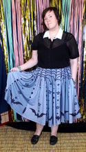 Twinkle Twinkle Little Bat Midi Skirt with Pockets