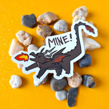 MINE! Dragon Vinyl Sticker