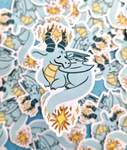 Starry Dragon Vinyl Sticker