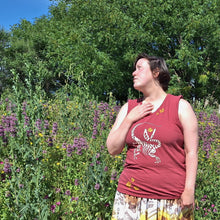 Raptor & Ammonite Tank Top