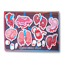 Organs Sticker Sheet