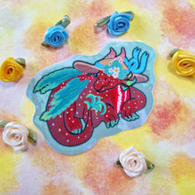Strawberry Dragon Vinyl Sticker