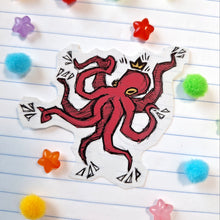 Octopus Doodle Vinyl Sticker