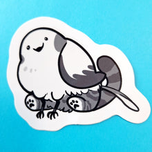 Long-Tailed Tit Gryphon Vinyl Sticker