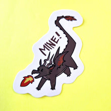 MINE! Dragon Vinyl Sticker
