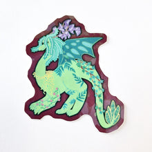 Plant Dragon Vinyl Sticker