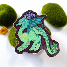 Plant Dragon Vinyl Sticker