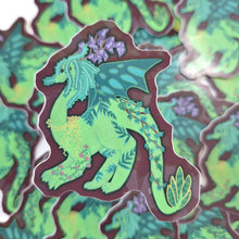 Plant Dragon Vinyl Sticker
