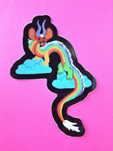 Rainbow Cloud Dragon Vinyl Sticker