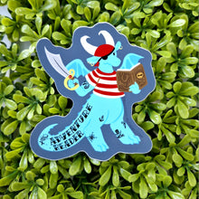 Adventure Reader Dragon Vinyl Sticker