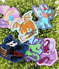 Adventure Reader Dragon Vinyl Sticker