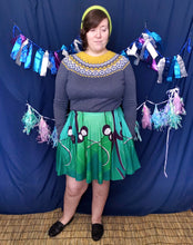 Luna Moth Skater Skirt with Pockets