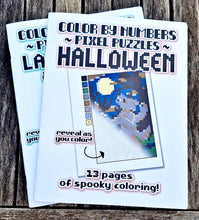 Halloween Pixel Puzzles - Color by Numbers Book