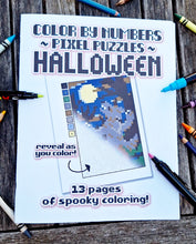 Halloween Pixel Puzzles - Color by Numbers Book