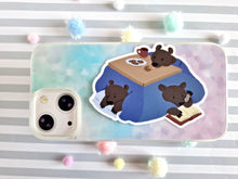 Cozy Kotatsu Bears Vinyl Sticker