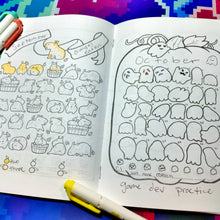 Daily Habit Trackers Zine - Small Coloring Book