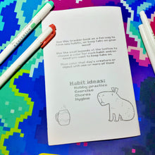 Daily Habit Trackers Zine - Small Coloring Book