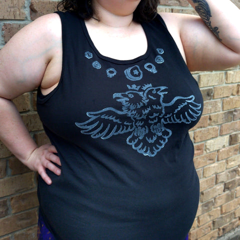 Corvid Ritual Tank Top (Black)