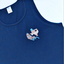 Texas & Bluebonnet Tank Top (Blue, Pink, White)