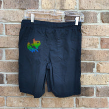 Rainbow Texas & Blubonnet Upcycle - Shorts Black