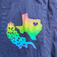 Rainbow Texas & Blubonnet Upcycle - Shorts Black