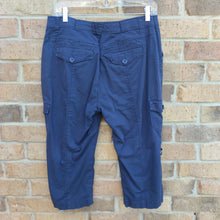 Trans Texas & Blubonnet Upcycle - Capri Pants Navy