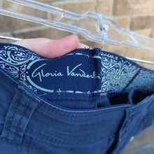 Trans Texas & Blubonnet Upcycle - Capri Pants Navy